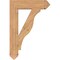Ekena Millwork Funston Arts & Crafts Smooth Bracket, Western Red Cedar, 5 1/2"W x 26"D x 38"H BKT06X26X38FST03SWR - alternate 3